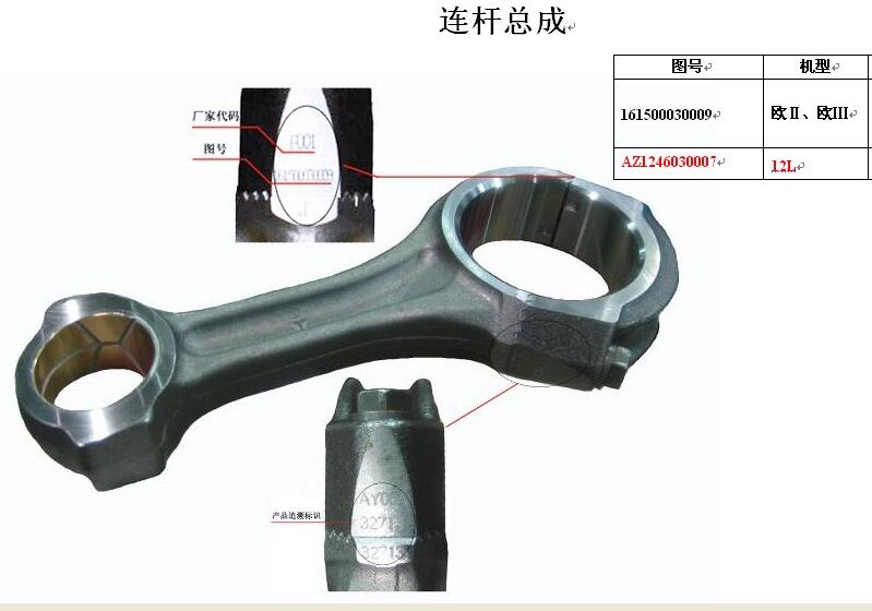 E级连杆总成