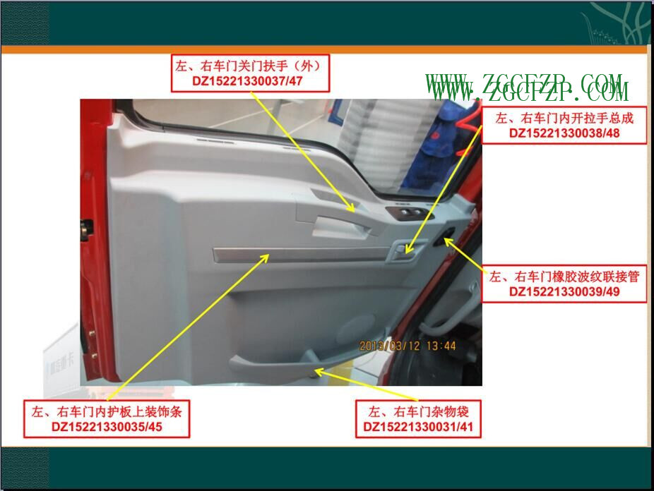 右车门关门扶手（外）（HP22406120022）
